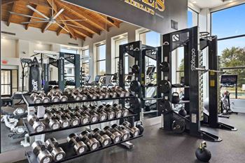 Free weights area